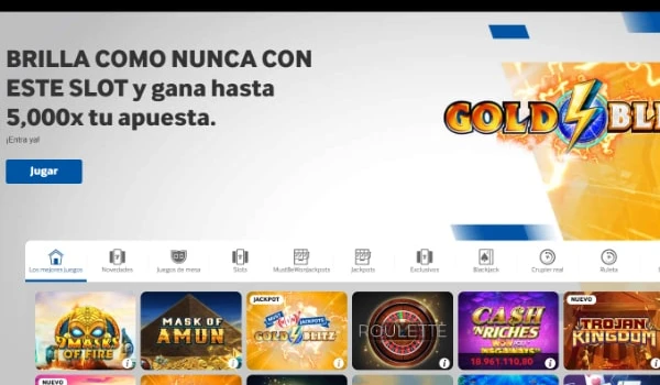 Mesas de blackjack en directo de Betway